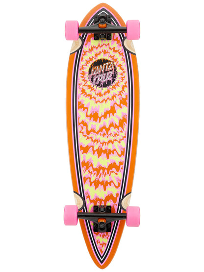 Santa Cruz Toxic Dot Pintail Cruzer Skateboard 83,8 cm