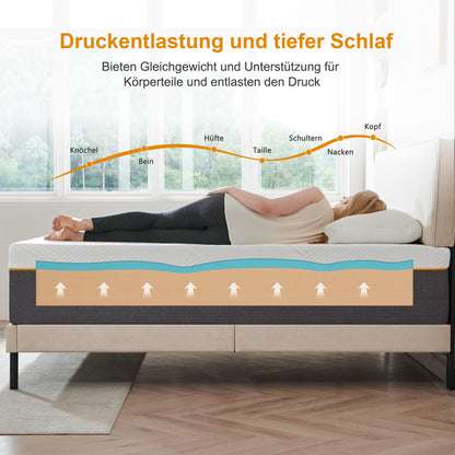 Sleremind Kaltschaummatratze 120x200 cm - Härte H3