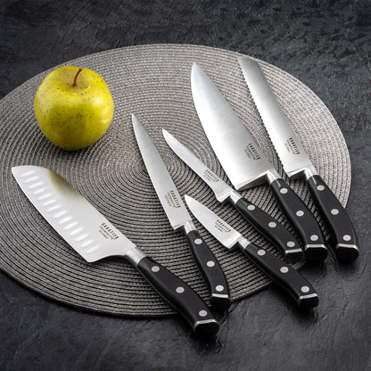 Richardson Sheffield SABATIER TROMPETTE Küchenmesser Set 5-teilig