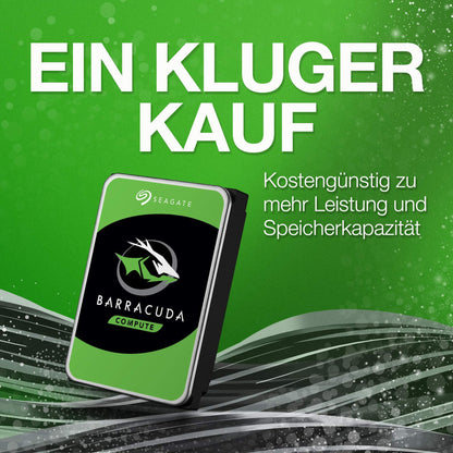 Seagate BarraCuda 4TB Interne HDD 3.5 Zoll (ST4000DMZ04)