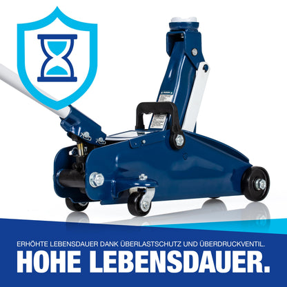 NTG WGH.2130 Rangierwagenheber hydraulisch, 2 Tonnen, 130–330 mm