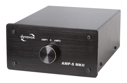 Dynavox AMP-S MKII Verstärker- & Boxen-Umschalter - Schwarz