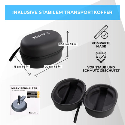 Graft Markisenhalter Thule Fiamma für Wohnmobil – 2er-Set