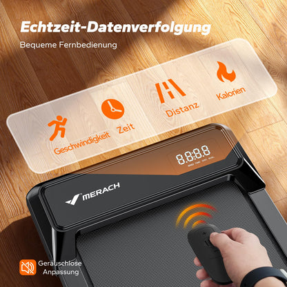MERACH Walking Pad 3-in-1 Laufband – Kompakt, Leise & App-Steuerung
