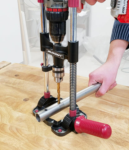 Milescraft 1318 DrillMate Mobiler Bohrständer mit Tiefenanschlag