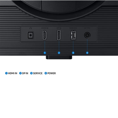 Samsung Odyssey G50D QHD Gaming Monitor – 27 Zoll Fast IPS