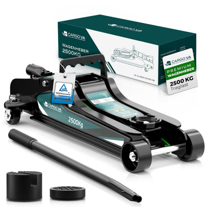 Profi hydraulischer Rangierwagenheber 2,5T flach für Tiefergelegte