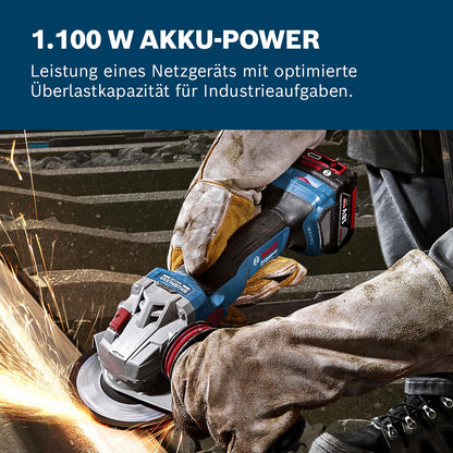 Bosch Professional GWS 18V-11 S Akku-Winkelschleifer Solo L-BOXX