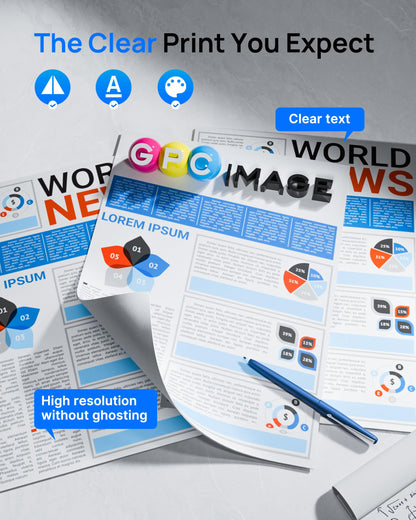 GPC IMAGE Kompatibler Toner für Brother TN-248 XL - CMYK 4er-Pack