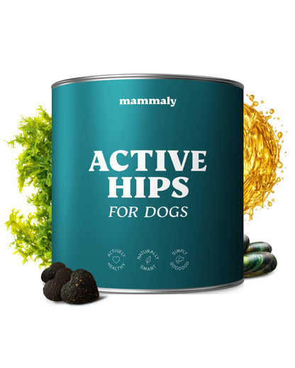 mammaly Active Hips Grünlippmuschel Gelenk-Snacks für Hunde, 110 Stück