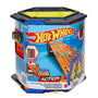 Hot Wheels Rollout Raceway Trackset HGK41, fünfspurige Autorennbahn mit Die-Cast-Fahrzeug