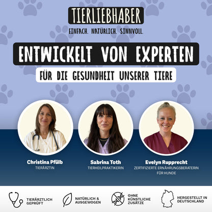 TIERLIEBHABER Z-Snack Hundesnack für Haut und Fell, 350 g