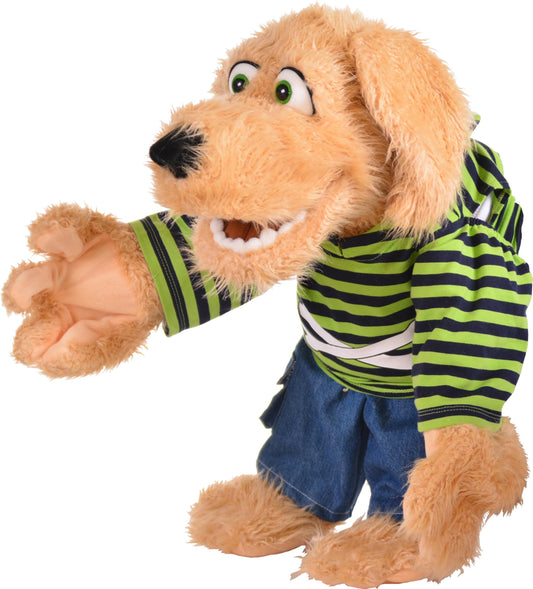 Living Puppets Bosse Plüsch Handspieltier Hund - 65cm