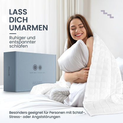 müüd® Therapiedecke – Gewichtsdecke 6kg 135x200cm
