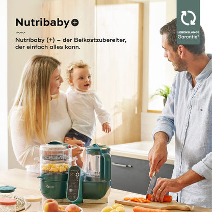 Babymoov Nutribaby Plus Babynahrungszubereiter - Opal Green