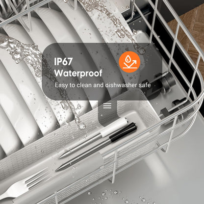 Inkbird INT-12-BW Grillthermometer kabellos mit WLAN und Bluetooth