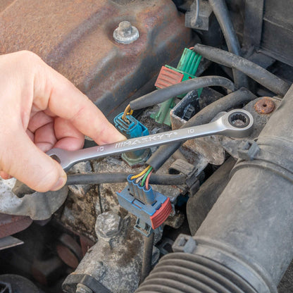 HASKYY Ratschenschlüssel Satz Feinverzahnt - 13-tlg. 8-32mm