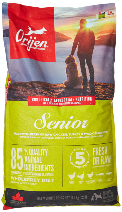 Orijen Senior Getreidefrei Trockenfutter für Hunde - 11.4 kg