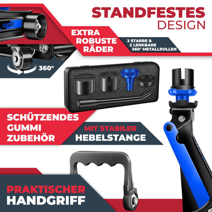 MASKO Rangierwagenheber hydraulisch 2.5T - Flache Bauhöhe