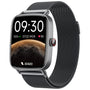 Fitpolo IDW28 Smartwatch mit Telefonfunktion und 1,85-Zoll-HD-Display, Armbanduhr für iOS und Android