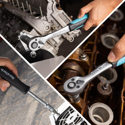 DURATECH Steckschlüsselsatz 108-tlg. - 1/2" & 1/4" Antrieb