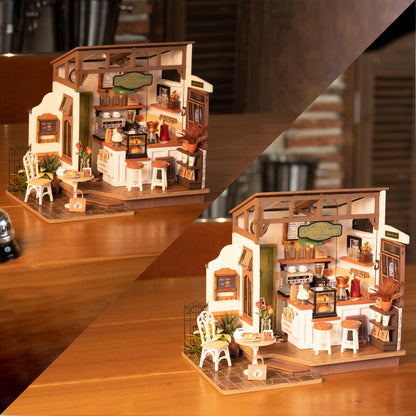 Rolife DIY Miniature House Café Shop DG162 Miniaturhaus Bausatz