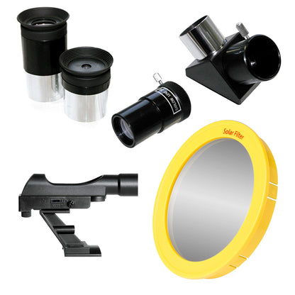 Bresser Taurus NG 90/900 Refraktor Teleskop – Sonnenfilter & Smartphone Adapter