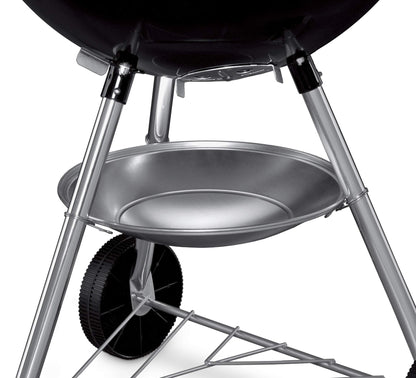 Weber Bar-B-Kettle Holzkohlegrill 47 cm mit Thermometer schwarz