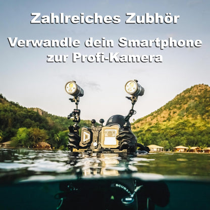 DIVEVOLK Seatouch 4 Max Plus Unterwassergehäuse – iPhone Kompatibel