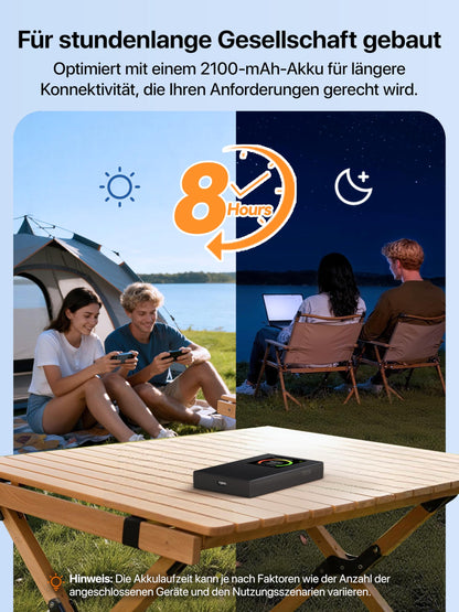 Tenda MF6 Mobiler WLAN Router, 4G LTE Hotspot mit Wi-Fi 6
