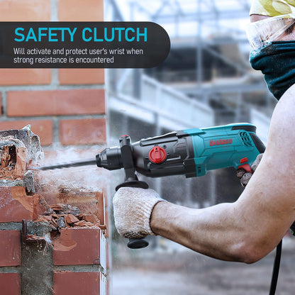 ENEACRO SDS-Plus Bohrhammer 26mm – 4 Funktionen Komplett-Set