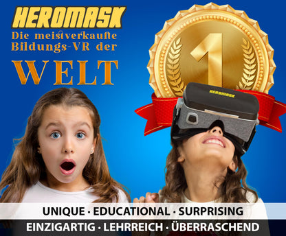 Heromask VR Brille Kinder Sprachlernspiele – iOS