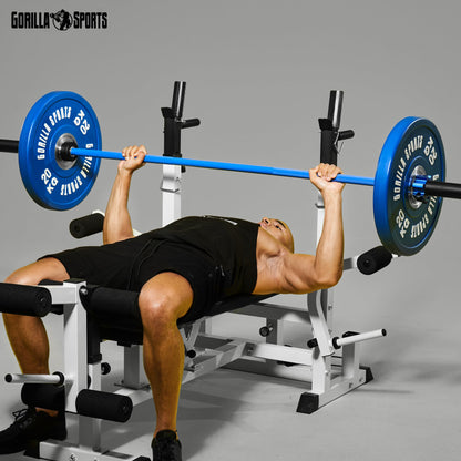 GORILLA SPORTS® Bumper Plate 50mm – Hantelscheibe 20kg einzeln