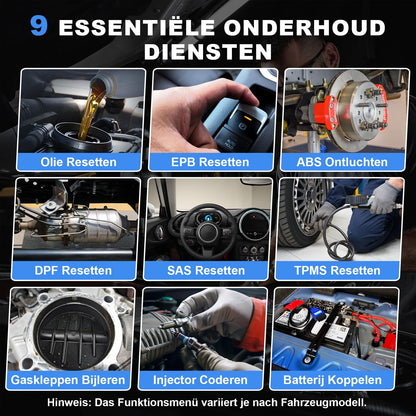 TOPDON ArtiDiag600 Pro OBD2 Diagnosegerät mit 9 Servicefunktionen