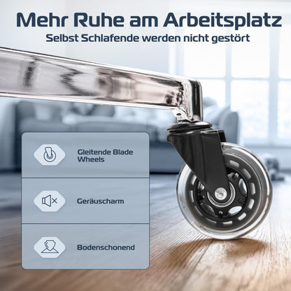 CLOUVOU SmartSeat Ergonomischer Büro- & Gaming-Stuhl 150 kg