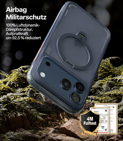 TORRAS Ostand Q3 Air Handyhülle - iPhone 17 Pro Max Mitternachts
