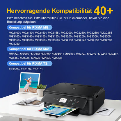 ColorKing 540XL 541XL Druckerpatronen kompatibel für Canon Pixma
