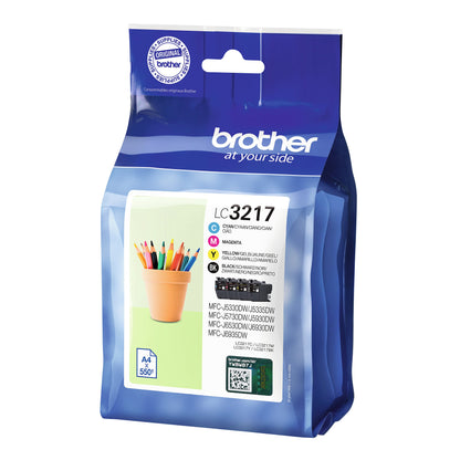 Brother LC3217VAL Tintenpatronen - Multipack Standard-Ergiebigkeit
