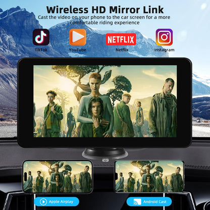 Universal Wireless Carplay Android Auto Display - 7 Zoll