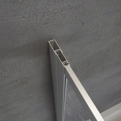 Schulte Duschwand Well Badewanne Seitenwand 3-teilig Kunstglas Tropfen