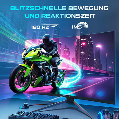 KTC H27S17 Gaming Monitor 27 Zoll Curved QHD 180Hz