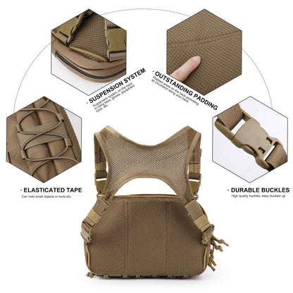 Mardingtop Taktische Brusttasche Chest Rig mit Molle-System