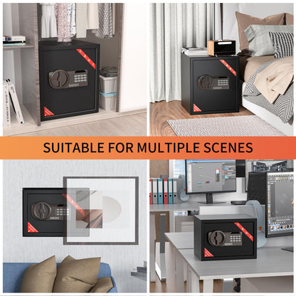 KABISAFE Möbeltresor Safe – Digitaltastatur & Schlüssel 20L