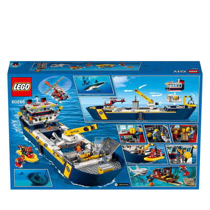 LEGO City Meeresforschungsschiff - Tauchboot Spielzeug