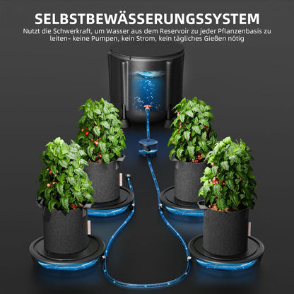 Spider Farmer Selbstbewässerungssystem 4er-Set 50L Indoor