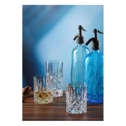 Nachtmann Noblesse Longdrinkglas Set, 8er Set, Kristallglas, 375 ml