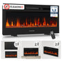 KAMINIO Elektrokamin Marlon 3-in-1 Elektro-Heizkamin 3D Flamme 36 Zoll