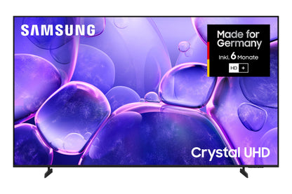 Samsung Crystal UHD U8079F 4K LED Fernseher - 65 Zoll. Schwarz. Für 4K UHD Wiedergabe, Streaming und Gaming.