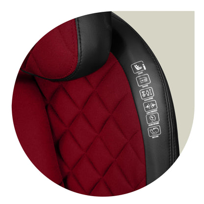 Nukido Louis Kindersitz für Kinder 15-36 kg ISOFIX - Rot