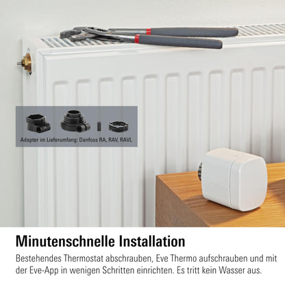 Eve Thermo smartes Heizkörperthermostat - Matter